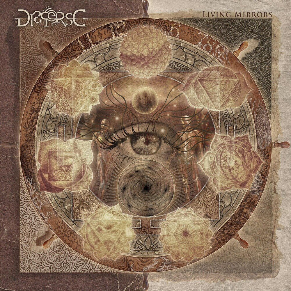 the album cover for Disperse - Living Mirrors