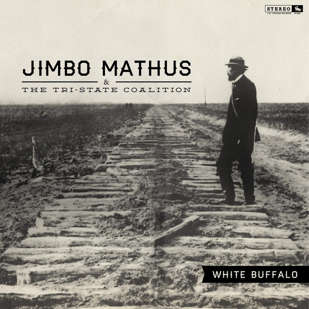 the album cover for Jimbo Mathus - White Buffalo