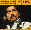 the album cover for Waylon Jennings - Live at the Us Festival 1983