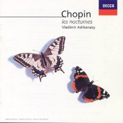 the album cover for VLADIMIR ASHKENAZY - Nocturnes