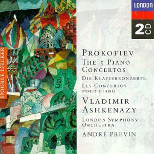 the album cover for VLADIMIR ASHKENAZY - Piano Concertos Complete