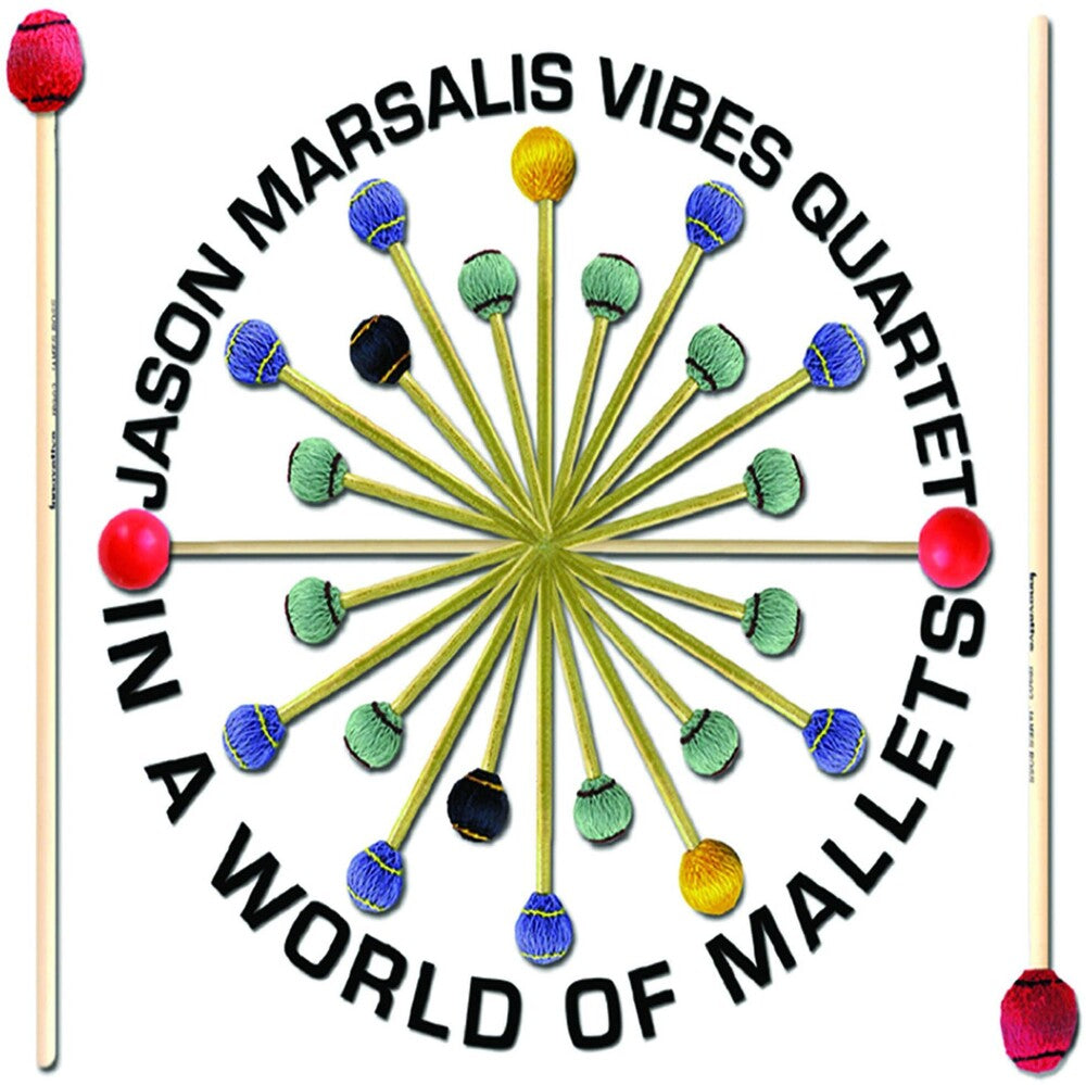 the album cover for Jason Marsalis - In a World of Mallets
