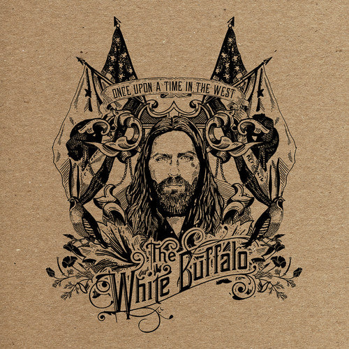 the album cover for The White Buffalo - Once Upon a Time in the West