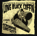 the album cover for Monster Raving In The Long Black Coffin-A Tribute - Monster Raving In The Long Black Coffin-A Tribute [Import]