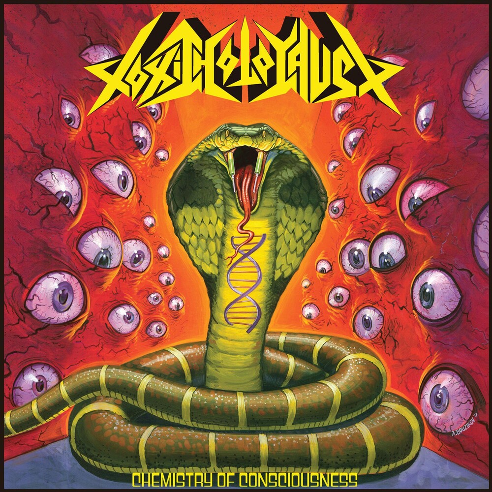 the album cover for Toxic Holocaust - Chemistry of Consciousness