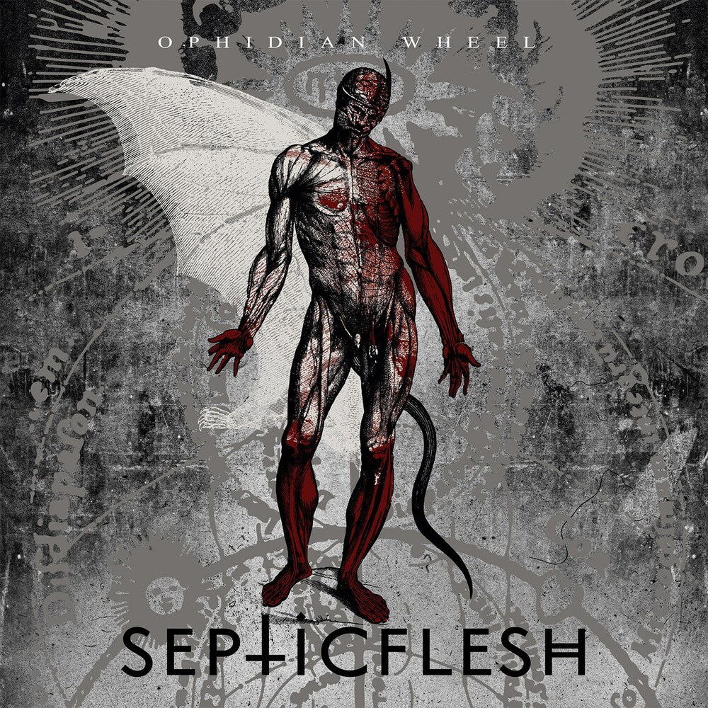 the album cover for Septicflesh - Ophidian Wheel
