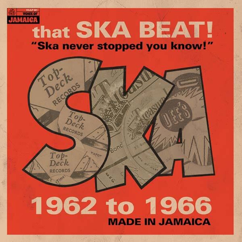 the album cover for That Ska Beat 1962-66 / Various - That Ska Beat 1962-66 / Various