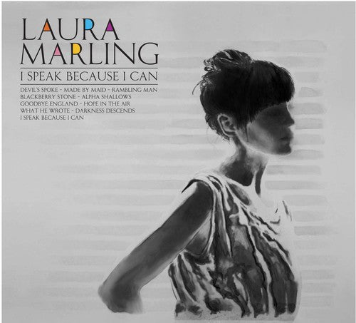 the album cover for Laura Marling - I Speak Because I Can