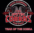 the album cover for Spittin Cobras - Year of the Cobra