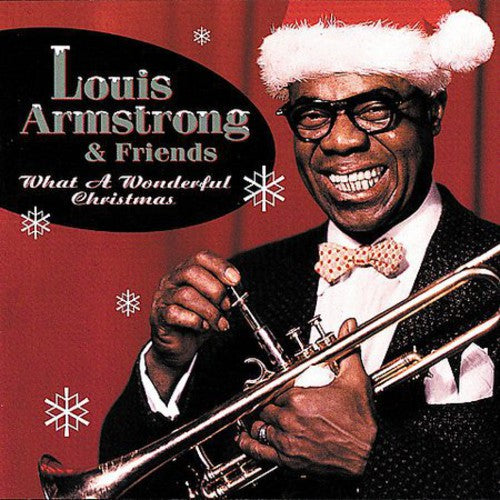 the album cover for Louis Armstrong - What A Wonderful Xmas