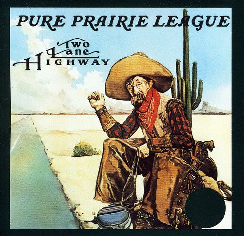 the album cover for Pure Prairie League - Two Lane Highway
