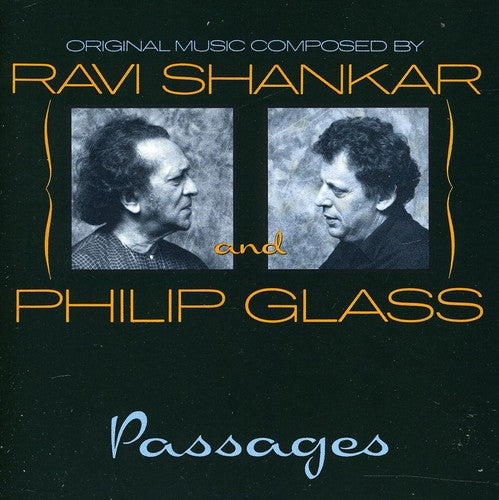 the album cover for Ravi Shankar - Passages