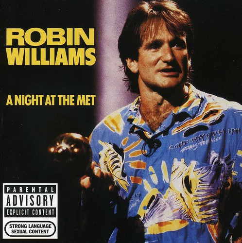 the album cover for Robin Williams - Night at the Met