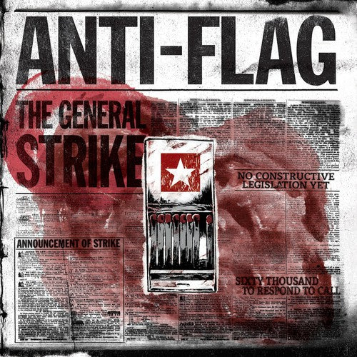 the album cover for Anti-Flag - The General Strike