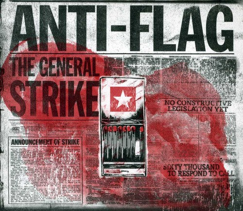 the album cover for Anti-Flag - General Strike