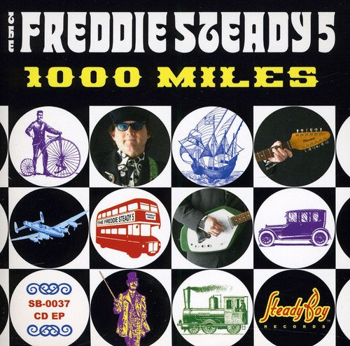 the album cover for Freddie Steady 5 - 1000 Miles