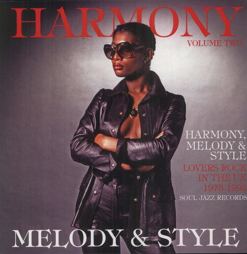 the album cover for Harmony Rhythm & Style Lovers Rock & Rare Groove - Vol. 2-Harmony Rhythm & Style: Lovers Rock & Rare