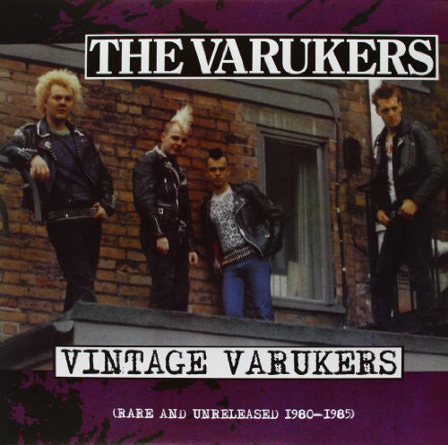 the album cover for Varukers - 80 - 85 Rare & Unreleased