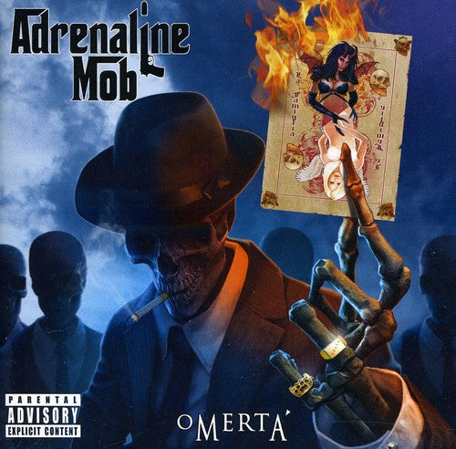 the album cover for Adrenaline Mob - Omerta