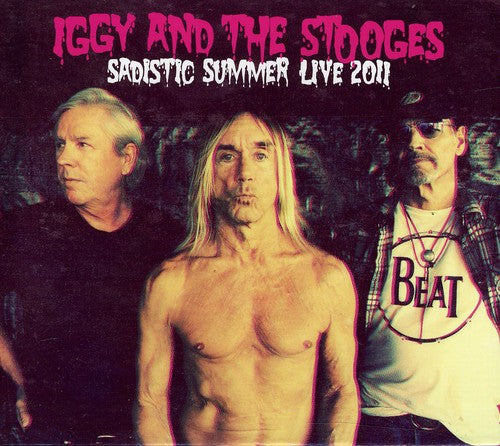 the album cover for Iggy and The Stooges - Sadistic Summer: Live At The Isle Of Wright Festiv