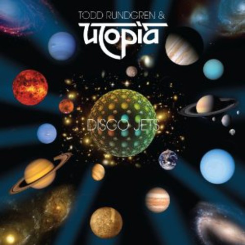 the album cover for Todd Rundgren's Utopia - Disco Jets [Import]