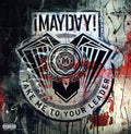 the album cover for Mayday - Take Me to Your Leader