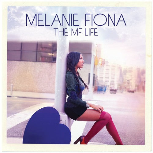 the album cover for Melanie Fiona - The MF Life