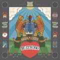 the album cover for The 2 Bears - Be Strong