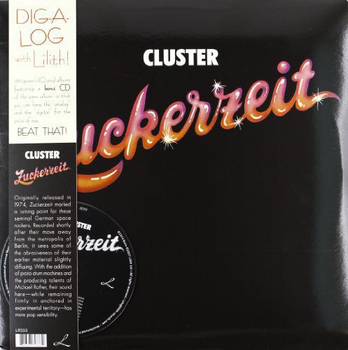 the album cover for Cluster - Zuckerzeit