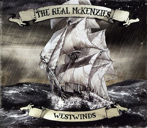 the album cover for The Real Mckenzies - Westwinds