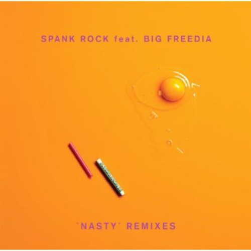 the album cover for Spank Rock - Nasty Remixes