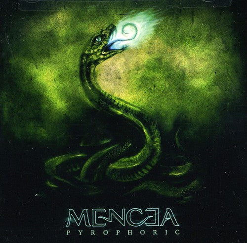 the album cover for Mencea - Pyrophoric