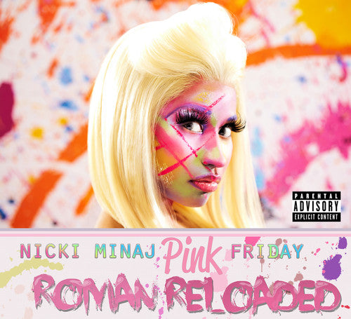 the album cover for Nicki Minaj - Pink Friday: Roman Reloaded