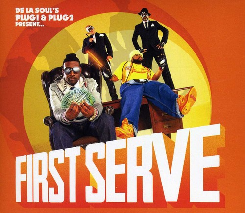 the album cover for De La Souls Plug 1 & Plug 2 Present - First Serve