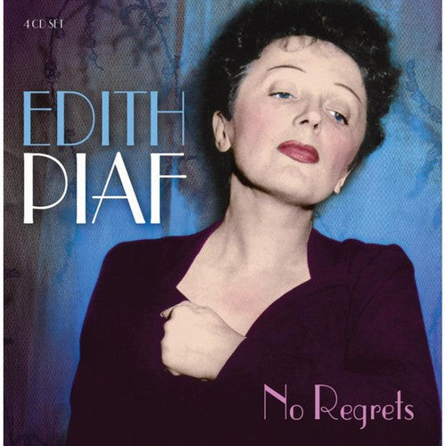 the album cover for Edith Piaf - No Regrets