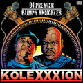the album cover for Dj Premier & Bumpy Knuckles - The KoleXXXion