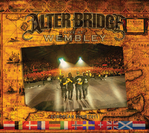 the album cover for Alter Bridge - Live At Wembley