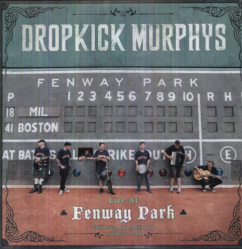 the album cover for Dropkick Murphys - Live at Fenway