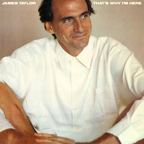 the album cover for James Taylor - That's Why I'm Here