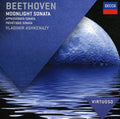 the album cover for VLADIMIR ASHKENAZY - Viruoso: Beethoven Moonlight Sonata