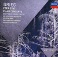 the album cover for STEPHEN KOVACEVICH - Virtuoso: Grieg Peer Gynt / Piano Concerto