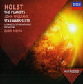 the album cover for Marvin Lampano - Virtuoso: Holst the Planets / Williams