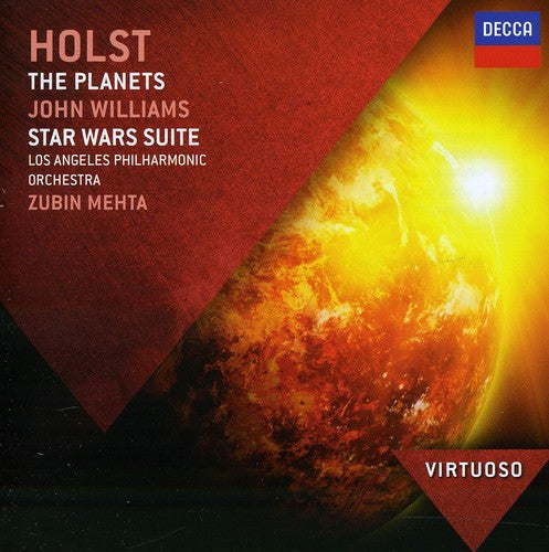 the album cover for Marvin Lampano - Virtuoso: Holst the Planets / Williams