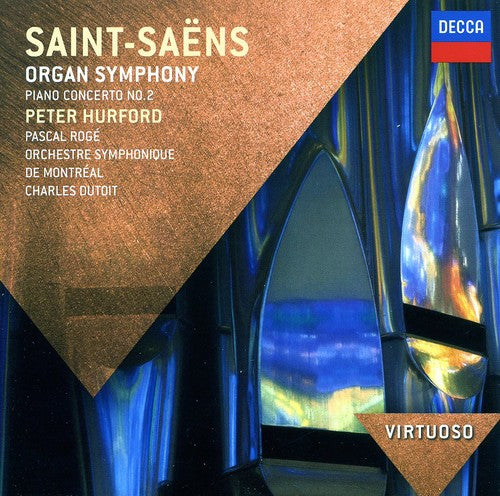 the album cover for Peter Hurford - Saint-Saens / Organ Symphony