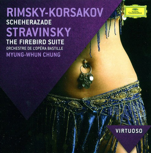 the album cover for Orchestre de l'OpÃ©ra Bastille - Rimsky-Korsakov Scheherazade Stravinsky