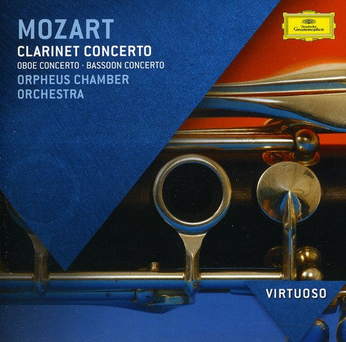 the album cover for Charles Neidich - Mozart: Clarinet Concerto / Oboe Cto