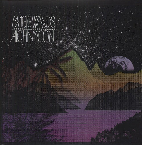 the album cover for Magic Wands - Aloha Moon