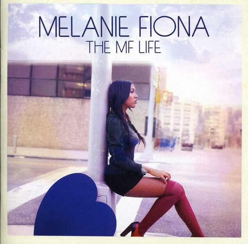 the album cover for Melanie Fiona - The MF Life