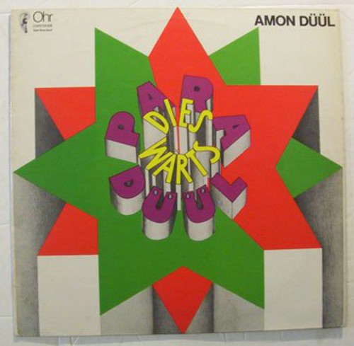 the album cover for Amon Duul - Paradieswartz Duul