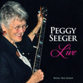 the album cover for Peggy Seeger - Live